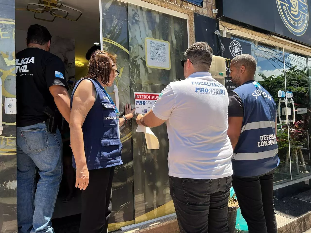 Clínicas de Estética são interditadas em ação conjunta com a Vigilância Sanitária